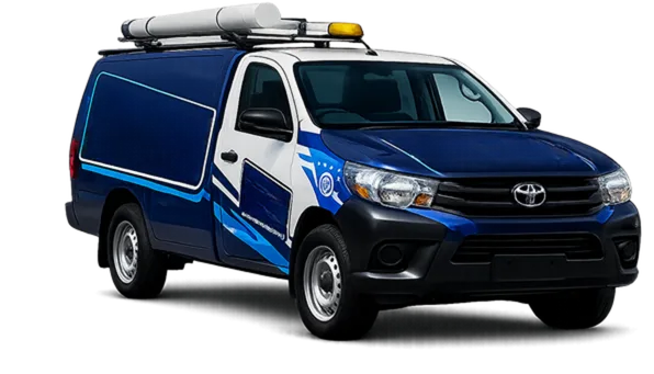 Service van parked on a Terrey Hills street